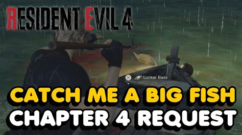 big fish time management games|Resident Evil 4 remake: Catch Me A Big Fish request guide.